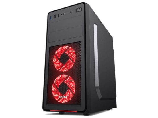 Huntkey BU560 Black Gaming Case + 400W Chassis - Image 3