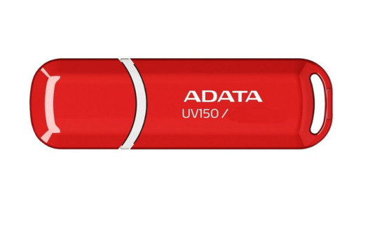 ADATA UV150 USB 3.2 64GB SNAP CAP RED - Image 2