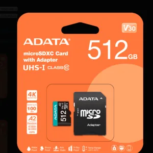 ADTAA PREMIER PRO MICROSDXC 512G UHS-I U3 CL10