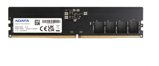 8GB ADATA PREMIER MEMORY DDR5 4800 DIMM