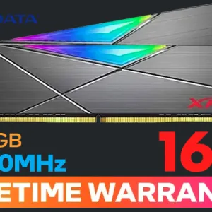 16GB ADATA XPG GAMING RGB D50 DDR4 3600