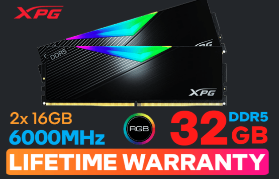 32GB ADATA XPG LANCER RGB DDR5 6000