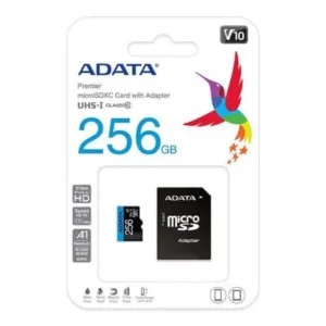 ADATA CLASS 10 MICRO UHS 256GB + ADAPTER - Image 2