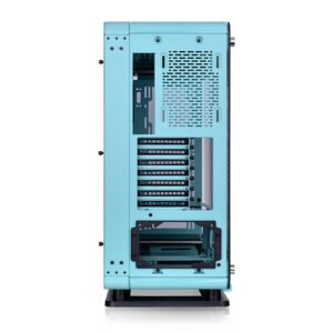 Core P6 Tempered Glass Turquoise Mid Tower Chassis - Image 3
