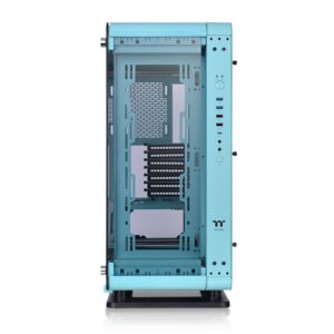 Core P6 Tempered Glass Turquoise Mid Tower Chassis - Image 4