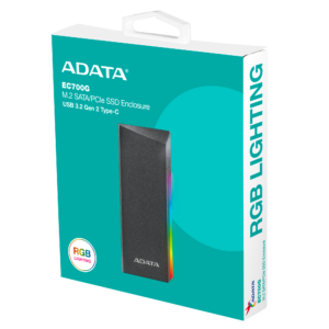 ADATA EC700G M.2 PCIE/SATA SSD ENCL. RGB - Image 8