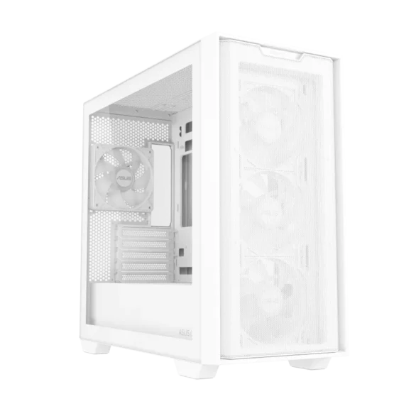 🖥️ ASUS A21 Tempered Glass – White Edition (Micro-ATX Case) - Image 10
