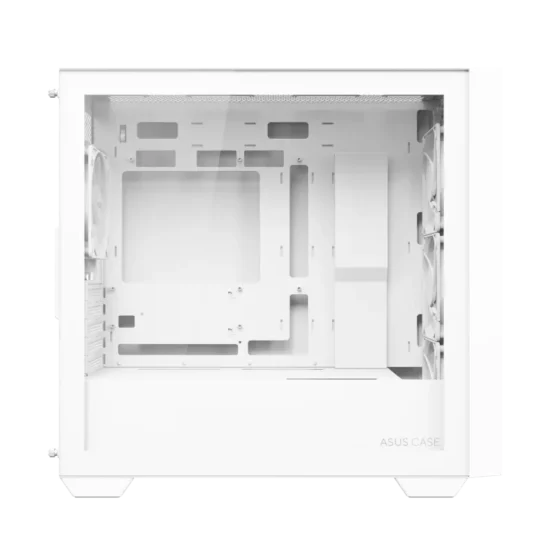 🖥️ ASUS A21 Tempered Glass – White Edition (Micro-ATX Case) - Image 4