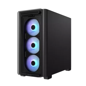 🖥️ ASUS A23 PLUS TG ARGB – Black Micro-ATX Case - Image 7