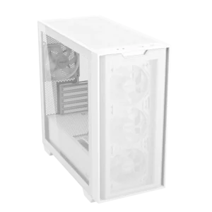 🖥️ ASUS A21 Tempered Glass – White Edition (Micro-ATX Case) - Image 8