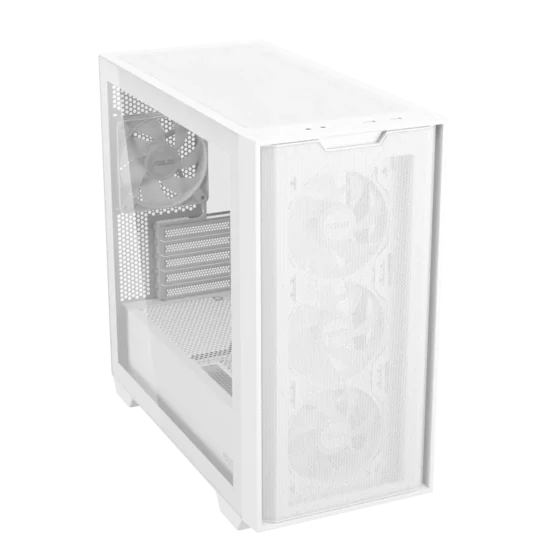 🖥️ ASUS A21 Tempered Glass – White Edition (Micro-ATX Case) - Image 8