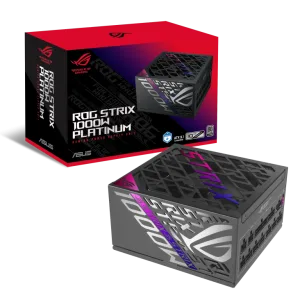 ⚡ ASUS ROG Strix 1000W Platinum – Fully Modular Gaming Power Supply