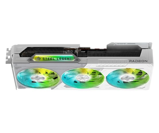 ASRock AMD Radeon RX 9070 XT Steel Legend 16GB Graphics Card - Image 5