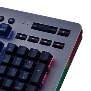 Level 20 RGB Titanium Gaming Keyboard Cherry MX Speed Silver - Image 4