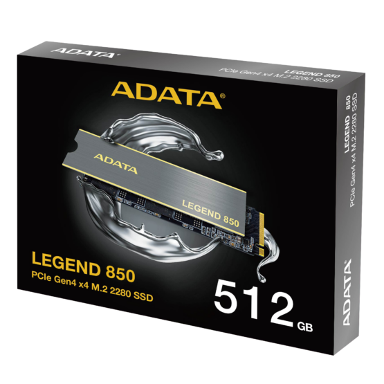 ADATA LEGEND 850 GEN4X4 SSD 512GB (NEW) - Image 4