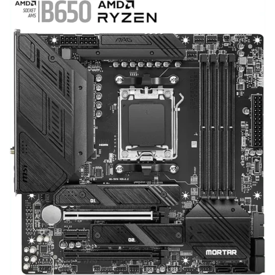 MSI B650M GAMING WIFI AMD AM5 mATX Gaming Motherboard - Image 9
