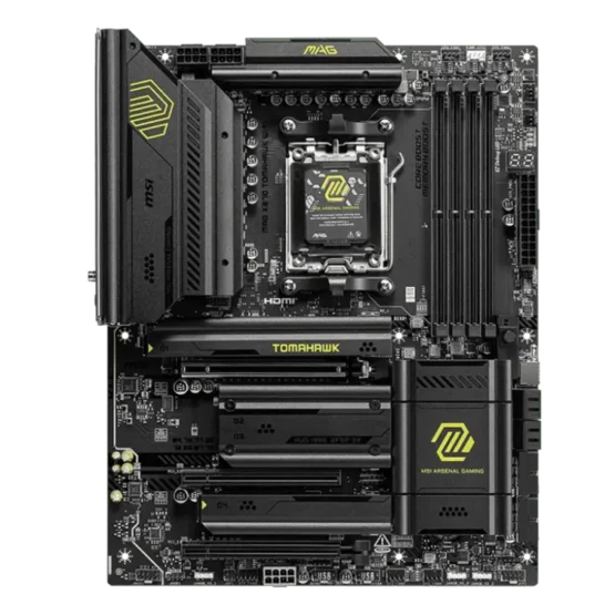 MSI MAG X870 TOMAHAWK WIFI AM5 ATX Gaming Motherboard - Image 3