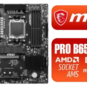 MSI PRO B650-S Wi-Fi AMD AM5 ATX Gaming Motherboard - Image 2