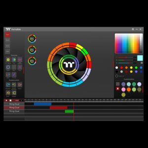Riing Quad 12 RGB Radiator Fan TT Premium Edition (3-Fan Pack) - Image 7