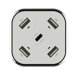 Huntkey Smart 4 USB & TYPE-C Charger - Image 2