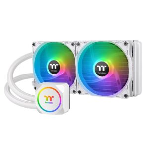 TH240 ARGB Sync Snow Edition AIO Liquid Cooler - Image 3