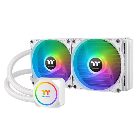 TH240 ARGB Sync Snow Edition AIO Liquid Cooler - Image 3