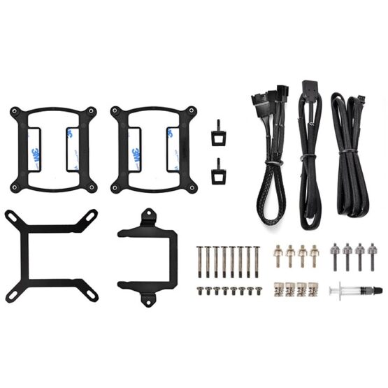 TH240 ARGB Sync Snow Edition AIO Liquid Cooler - Image 2