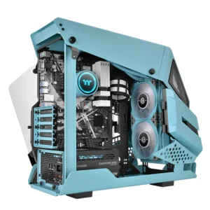 TOUGHLIQUID 240 ARGB Sync Turquoise All-In-One Liquid Cooler - Image 6