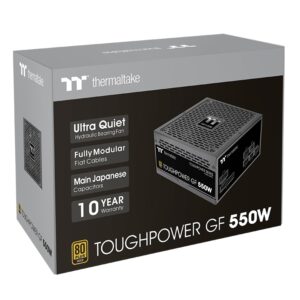 TT Toughpower GF 550W 80 Plus Gold Certified Desktop Power Supply - Image 4