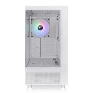 View 270 TG ARGB Snow Mid Tower Chassis - Image 2
