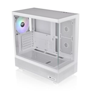 View 270 TG ARGB Snow Mid Tower Chassis - Image 5