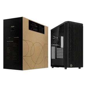 🖥️ ASUS ProArt PA401 – Wood Edition Mid-Tower Case (Tempered Glass + Wood Front)