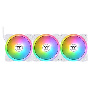 SWAFAN EX12 ARGB Sync PC Cooling Fan White TT Premium Edition (3-Fan Pack) - Image 4