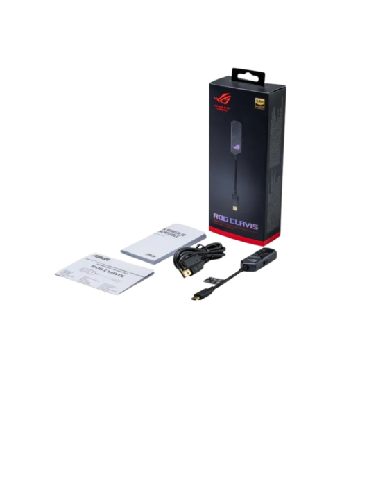 🎧 ASUS ROG Clavis – USB-C to 3.5mm Gaming DAC