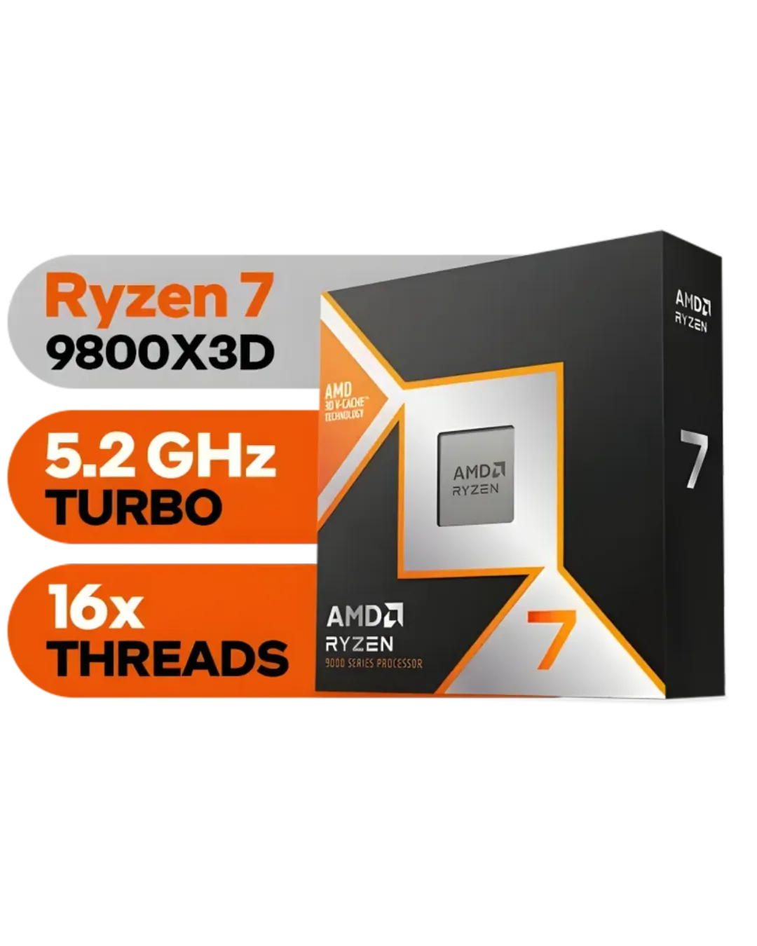 AMD Ryzen-7 9800X3D CPU