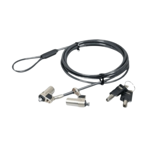Port Security Cable Twin Head Keyed