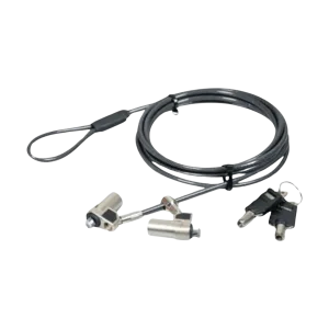 Port Security Cable Twin Head Keyed