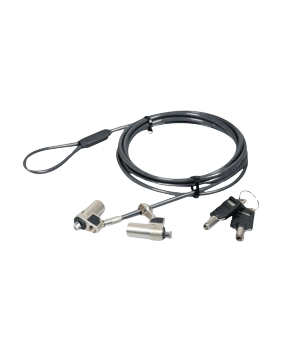 Port Security Cable Twin Head Keyed