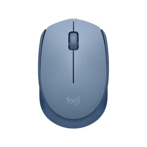 Logitech M171 Blue & Grey Compact & Portable Wireless Mouse