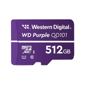 WD Purple Ultra Endurance 512GB Class 10 MicroSDXC Card