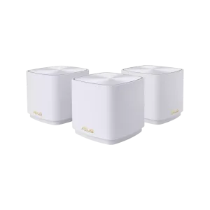 📡 ASUS ZenWiFi XD4 Plus – AX1800 Dual-Band Wi-Fi 6 Mesh Router Kit (3-Pack, White)