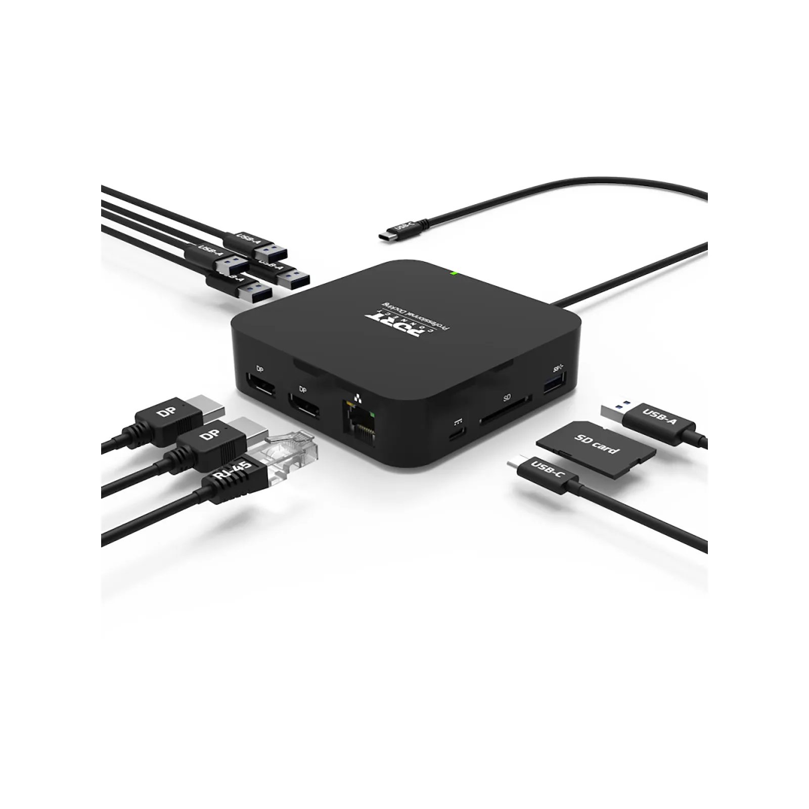 Port Docking Station Type-C Travel Cable