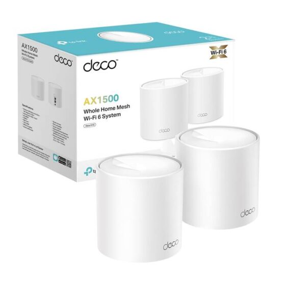 TP-Link AX1500 Whole Home Mesh Wi-Fi Router - 2 Pack - Image 2