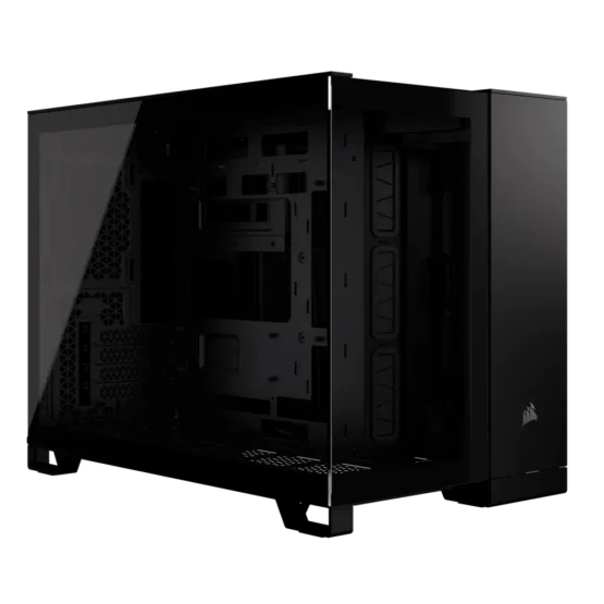 Corsair 2500D AIRFLOW – Dual-Chamber Micro-ATX High-Airflow Case - Image 2