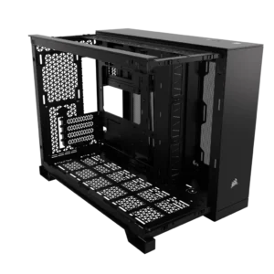 Corsair 2500D AIRFLOW – Dual-Chamber Micro-ATX High-Airflow Case - Image 3