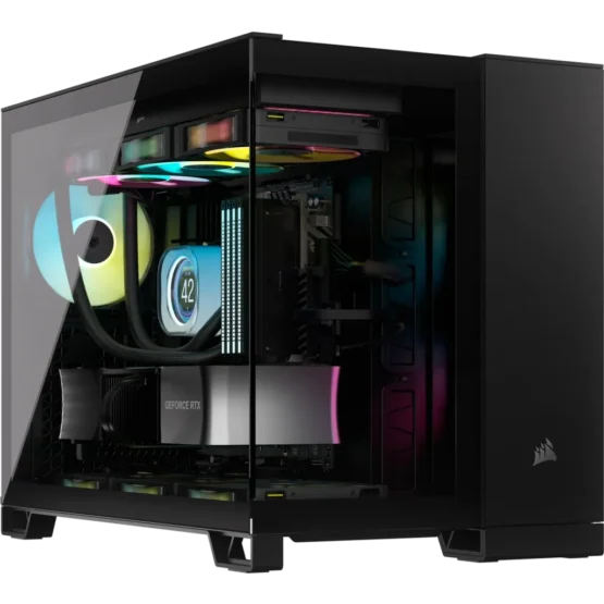 Corsair 2500D AIRFLOW – Dual-Chamber Micro-ATX High-Airflow Case