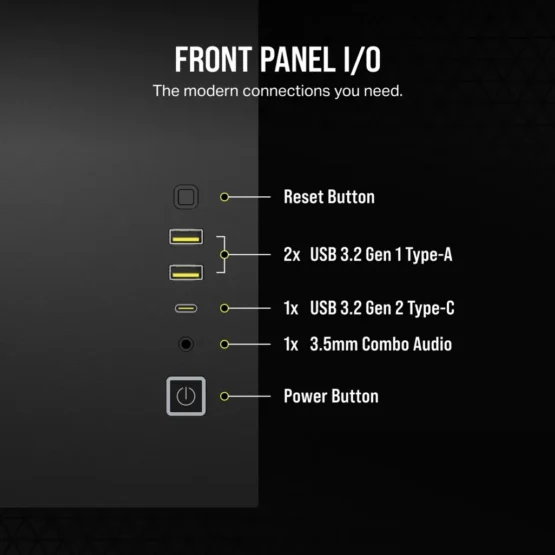 Corsair 2500X – Dual-Chamber Compact Mid-Tower - Image 5