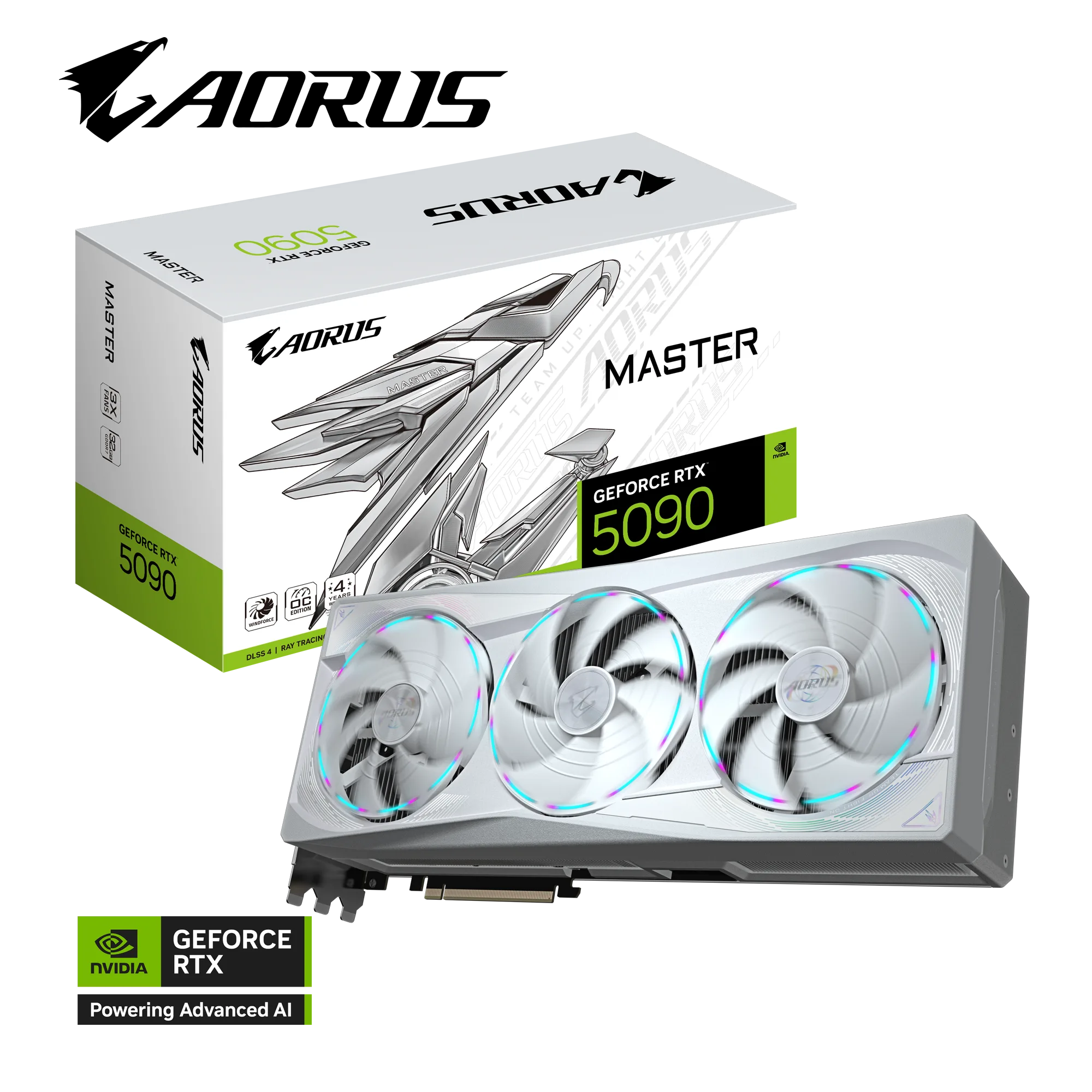 AORUS GeForce RTX™ 5090 MASTER ICE 32GB - Image 11