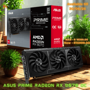 Asus Prime Radeon RX 9070 OC Edition 16GB GDDR6 Graphics Card - Image 2