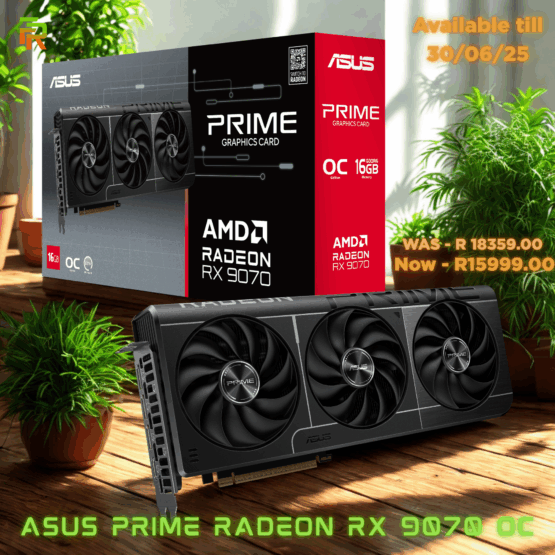 Asus Prime Radeon RX 9070 OC Edition 16GB GDDR6 Graphics Card - Image 2